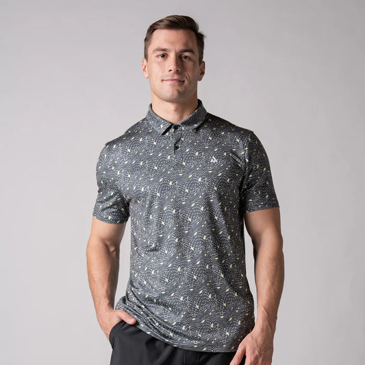 Men's Club Printed Polo