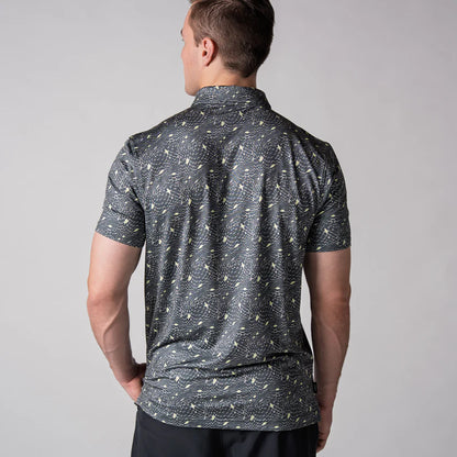 Men's Club Printed Polo