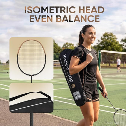 Carbon X CORE Badminton Racket Set – 2 Rackets