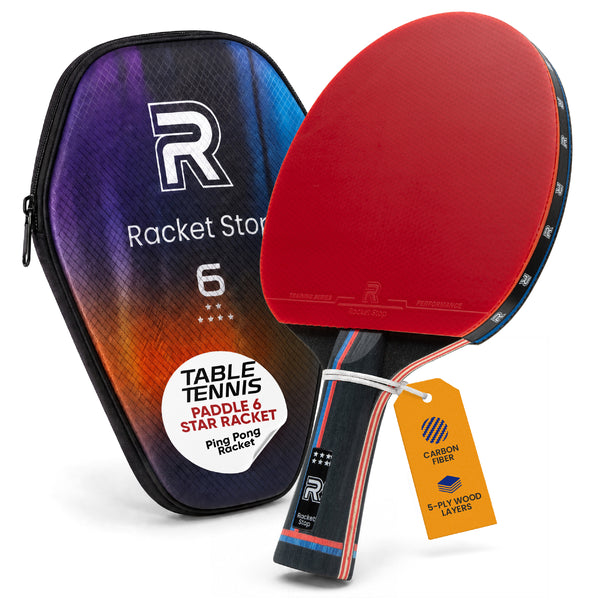 Inferno Pro-Grade Table Tennis Paddle with Case