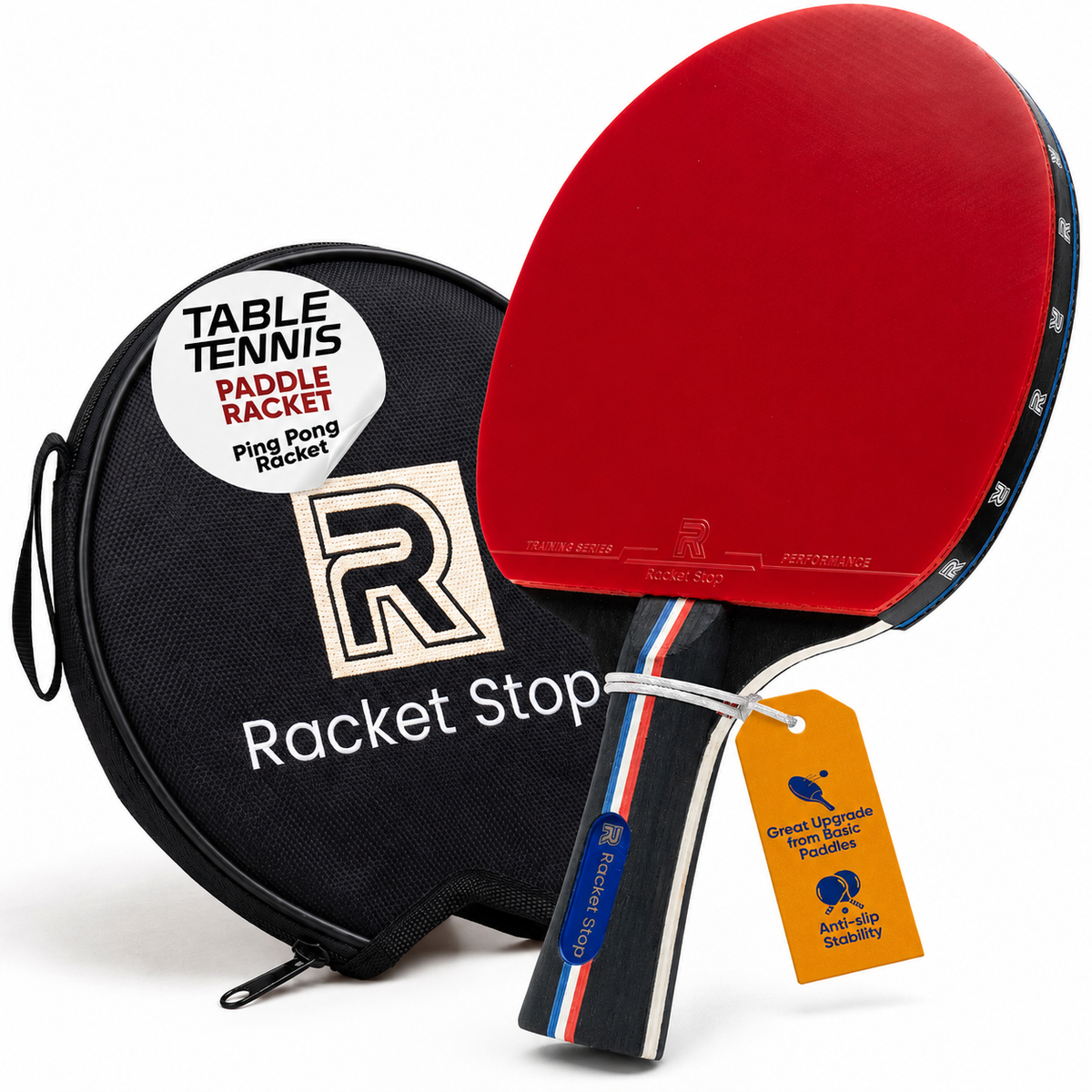 Vortex Premium Table Tennis Paddle with Case