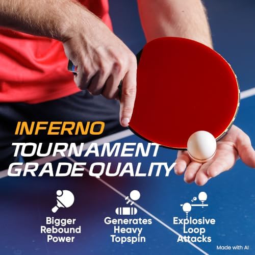 Inferno Table Tennis Paddle