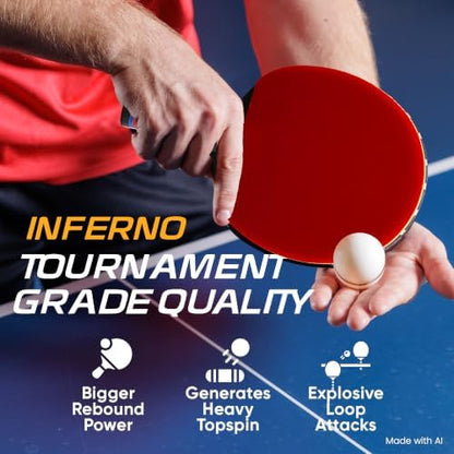 Inferno Table Tennis Paddle