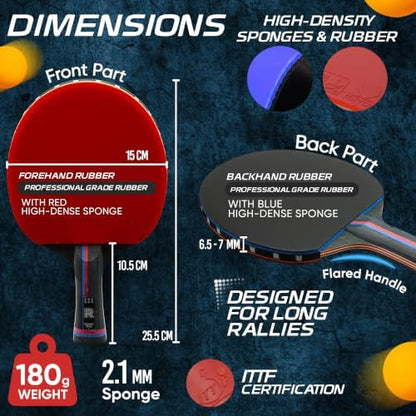 Inferno Table Tennis Paddle