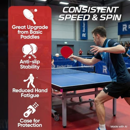 Velocity Table Tennis Paddle Set