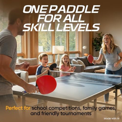 Vortex Table Tennis Paddle with Case